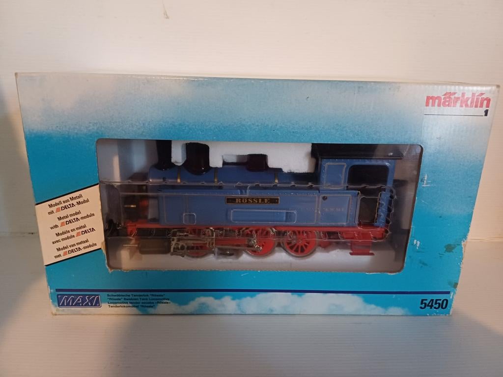 Marklin Maxi 5450, Hobby en Vrije tijd, Wisselstroom, Locomotief, Ophalen of Verzenden, Zo goed als nieuw