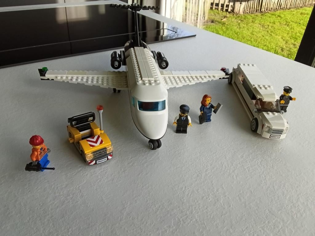 Lego 60102: Vliegtuog VIP Service, Ophalen of Verzenden, Gebruikt, Complete set, Lego