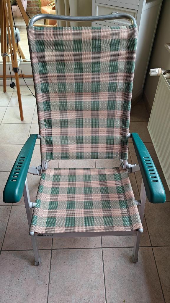 4 Dukdalf campingstoelen, Ophalen, Zo goed als nieuw, Campingstoel