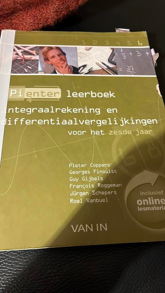 Pienter leerboek, Boeken, Ophalen of Verzenden, Gelezen, ASO, Wiskunde A