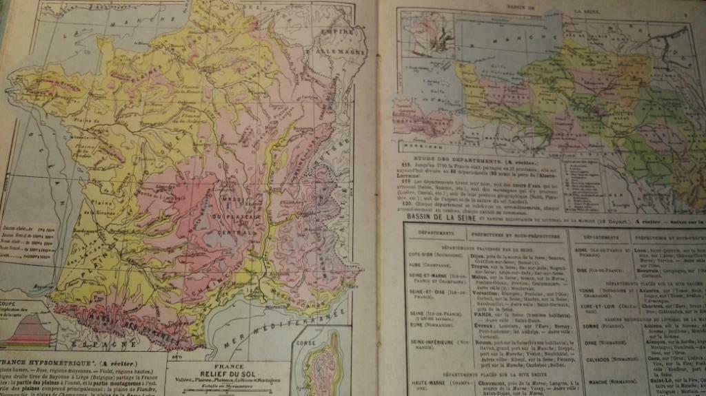 1882 Foncin - Première année de Géographie - livre du maître, Enlèvement ou Envoi