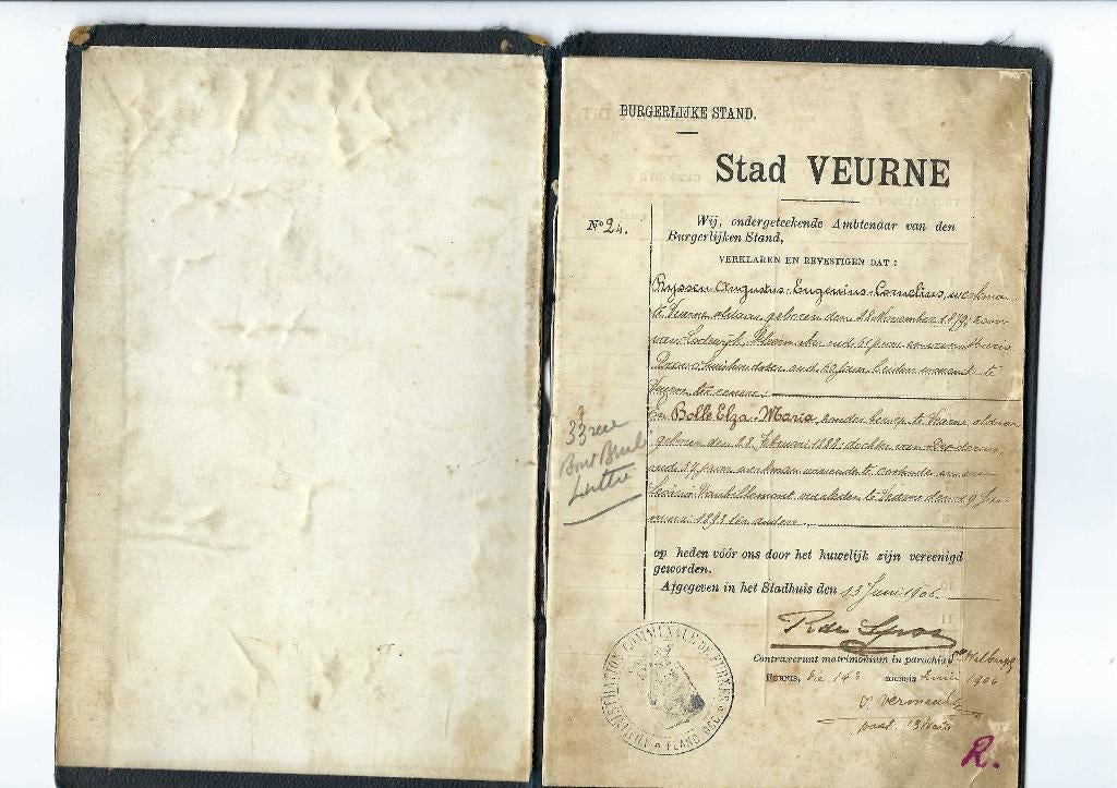 Stad  Veurne, Ophalen of Verzenden, Gebruikt