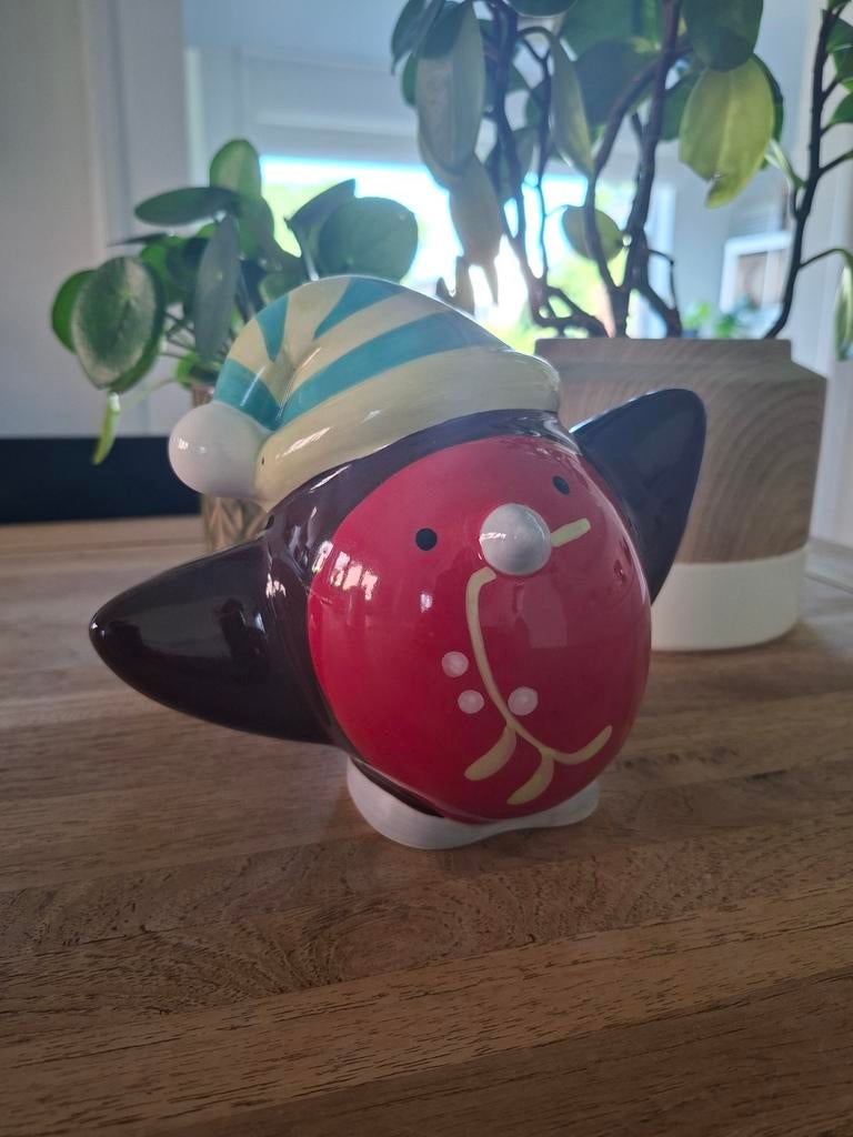 Spaarpot pinguïn penguin John Lewis UK zeldzaam, Verzamelen, Ophalen of Verzenden, Zo goed als nieuw, Steen, Aardewerk of Keramiek