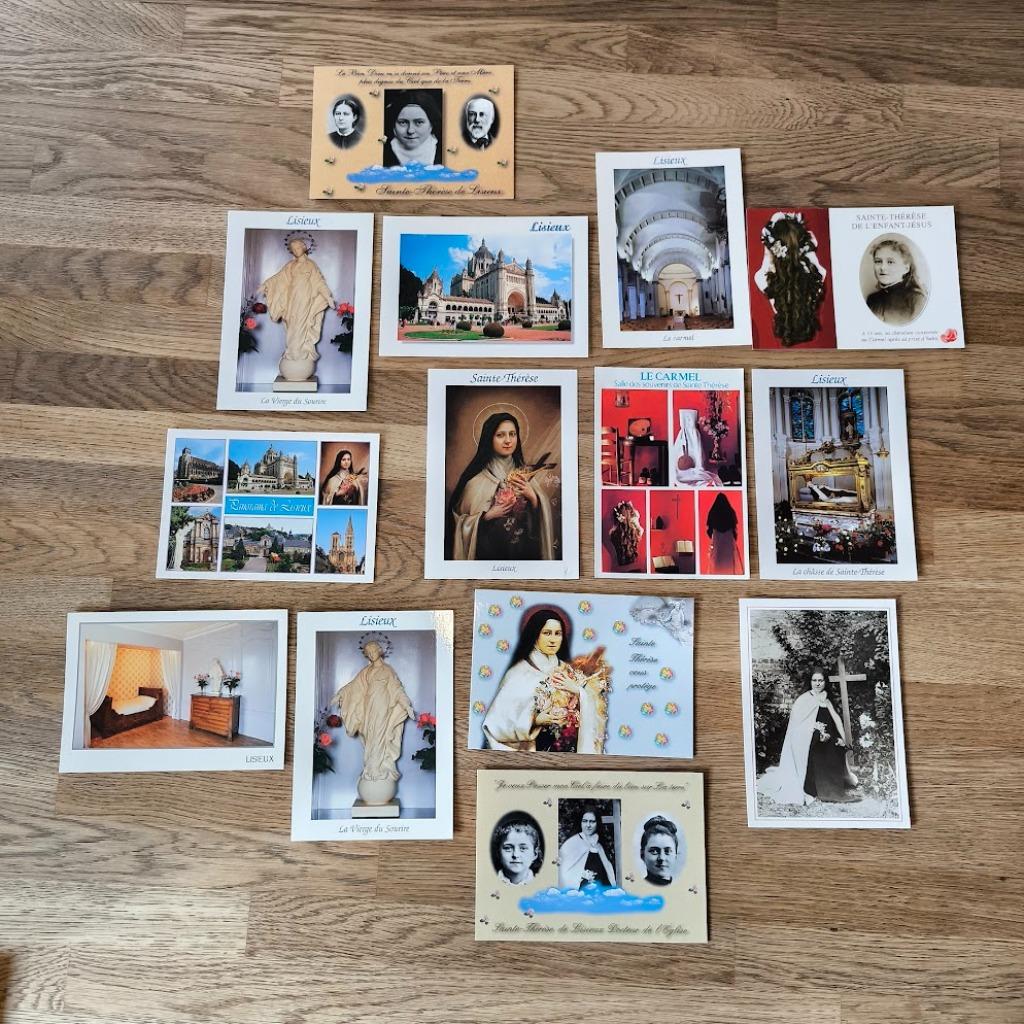 14 postkaarten(onbeschreven) met betrekking tot Theresia van, Ophalen of Verzenden