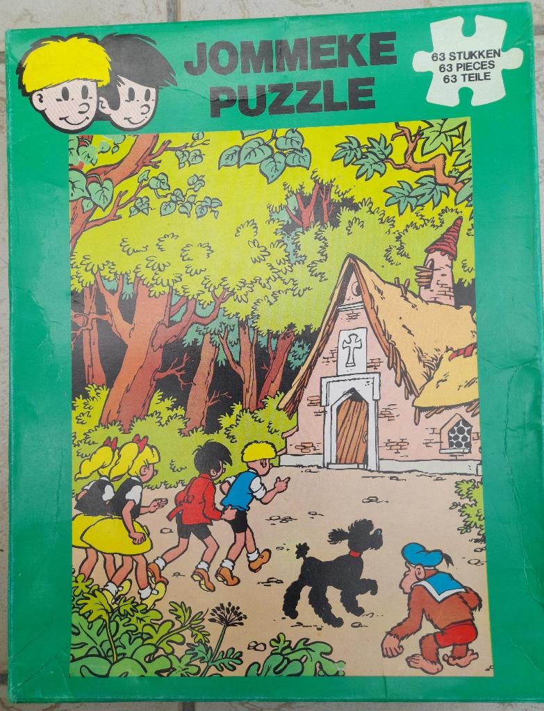 puzzel jommeke jaren 70, Boeken, Stripverhalen, Verzenden, Eén stripboek, Gelezen, Jef Nys