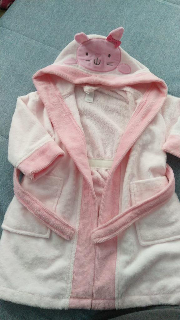 badjas roze konijn 80-86, Kinderen en Baby's, Babykleding | Maat 80, Ophalen, Nacht- of Onderkleding, C&A, Meisje