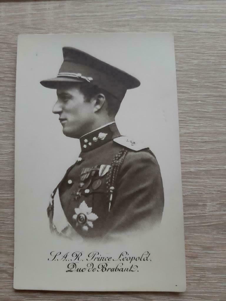 PK Prins Leopold / Duc de Brabant later Koning Leopold III, Verzamelen, Verzenden, Zo goed als nieuw, Kaart, Foto of Prent
