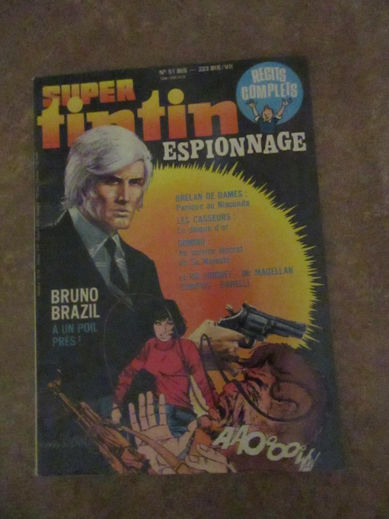 Super Tintin espionnage N 51 Bis - 223 Bis / VII 1979, Livres, Enlèvement, Utilisé