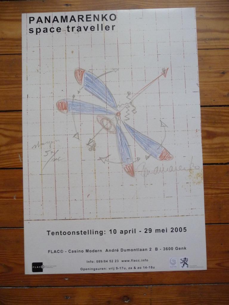 PANAMARENKO - AFFICHE SPACE TRAVELLER, Ophalen of Verzenden