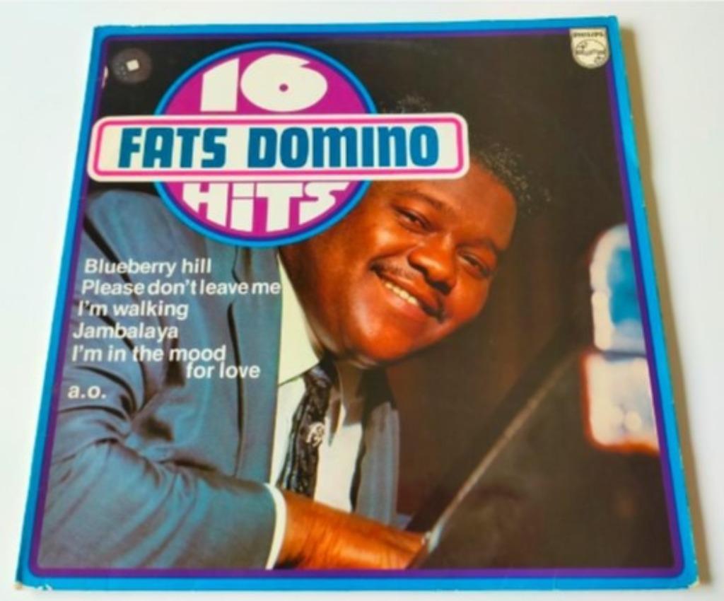 Vinyl LP Fats Domino 16 Hits Jazz Blues Pop Soul Funk, Ophalen of Verzenden, 12 inch, Blues