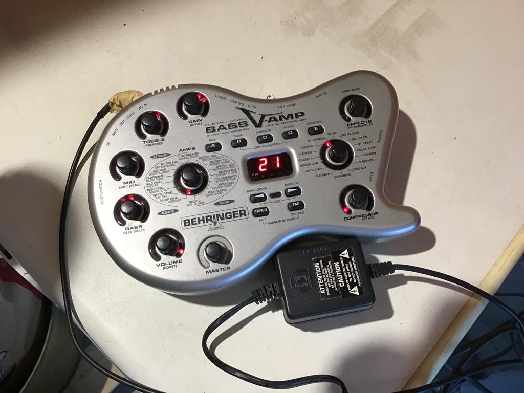 Effet pour Bass, Musique & Instruments, Enlèvement, Utilisé, Multi-effet