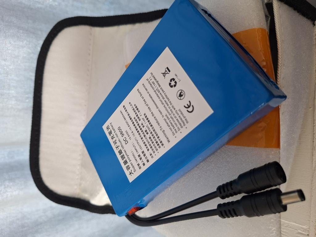 oplaadbare  batterij DC 9800 12 v, Ophalen of Verzenden, Nieuw