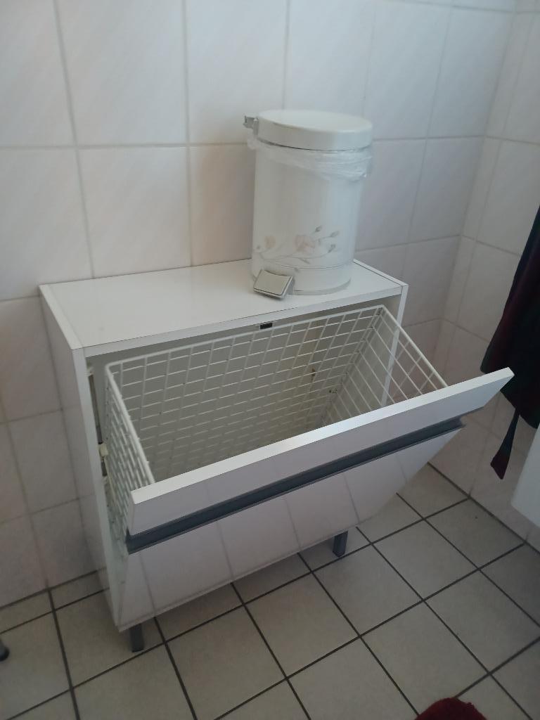 Wasmandkast, Ophalen, Zo goed als nieuw