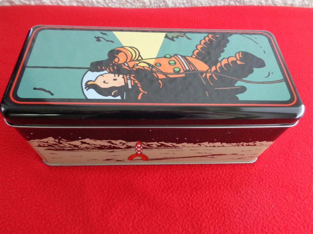Boîte Métal Vide. "Tintin" Hergé Moulinsart 2019, Enlèvement ou Envoi, Comme neuf, Autre, Autres marques