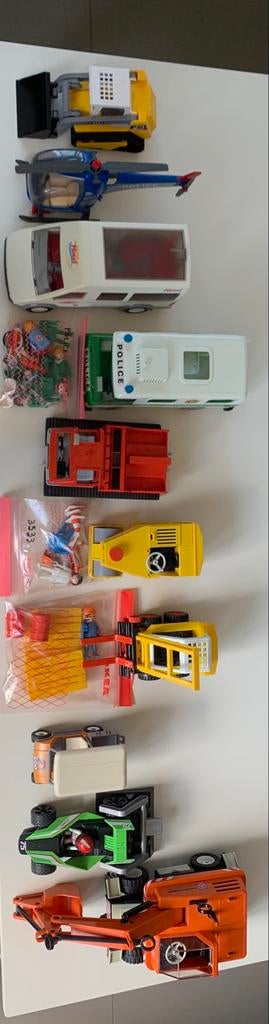 Playmobil voertuigen lot, Enlèvement, Utilisé, Playmobil en vrac