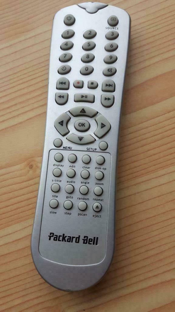 Afstandsbediening PACKARD BELL DVD TV, Ophalen of Verzenden, Zo goed als nieuw, Origineel, Tv