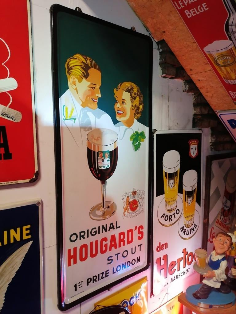 Gezocht oude bier reclames voor verzameling uit te breiden, Verzamelen, Ophalen of Verzenden, Zo goed als nieuw