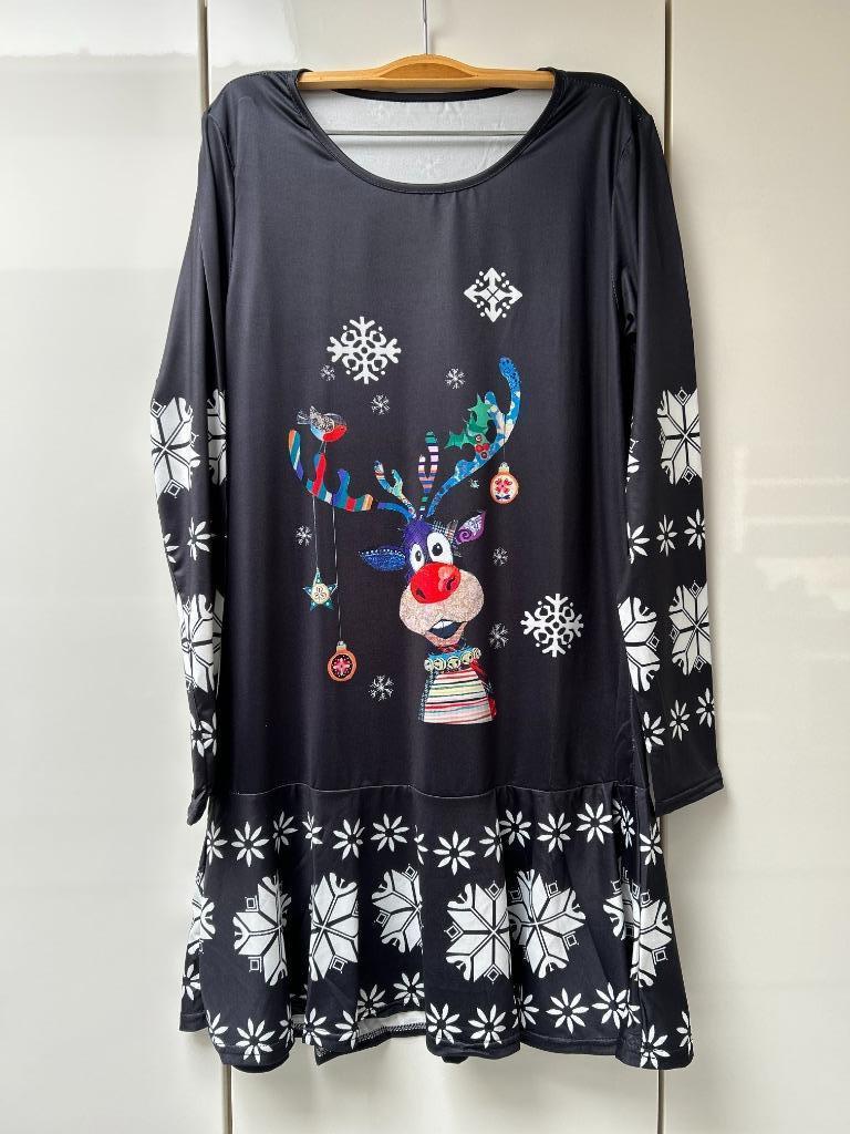 Robe de Noël - Taille S ---, Enlèvement ou Envoi, Sans marque, Comme neuf, Noir