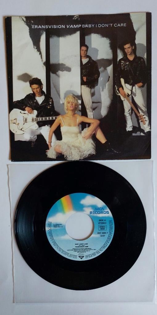 Transvision Vamp – Baby I Don't Care (1989), Ophalen of Verzenden, Pop