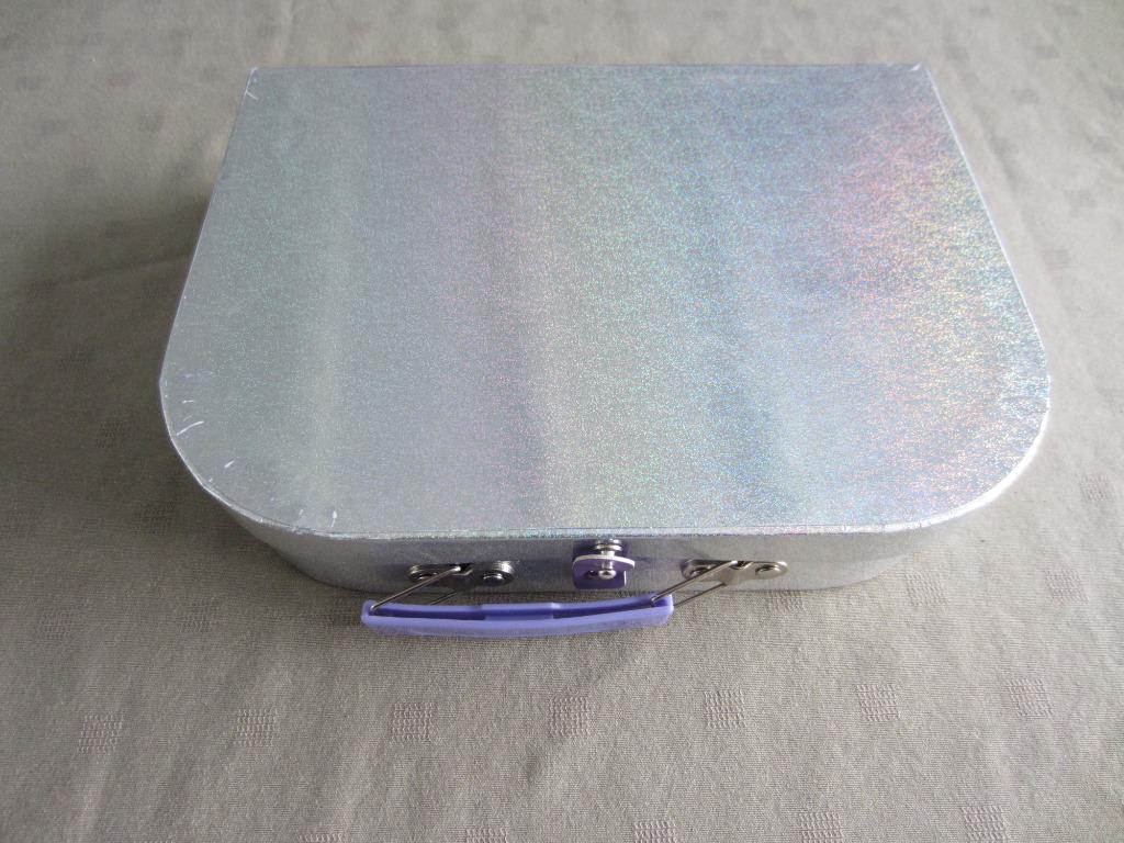 Koffertje in glitterdesign, Ophalen of Verzenden