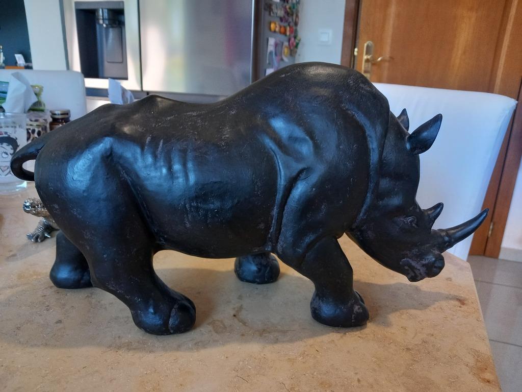 Hippopotame en bois, Maison & Meubles, Enlèvement ou Envoi, Comme neuf