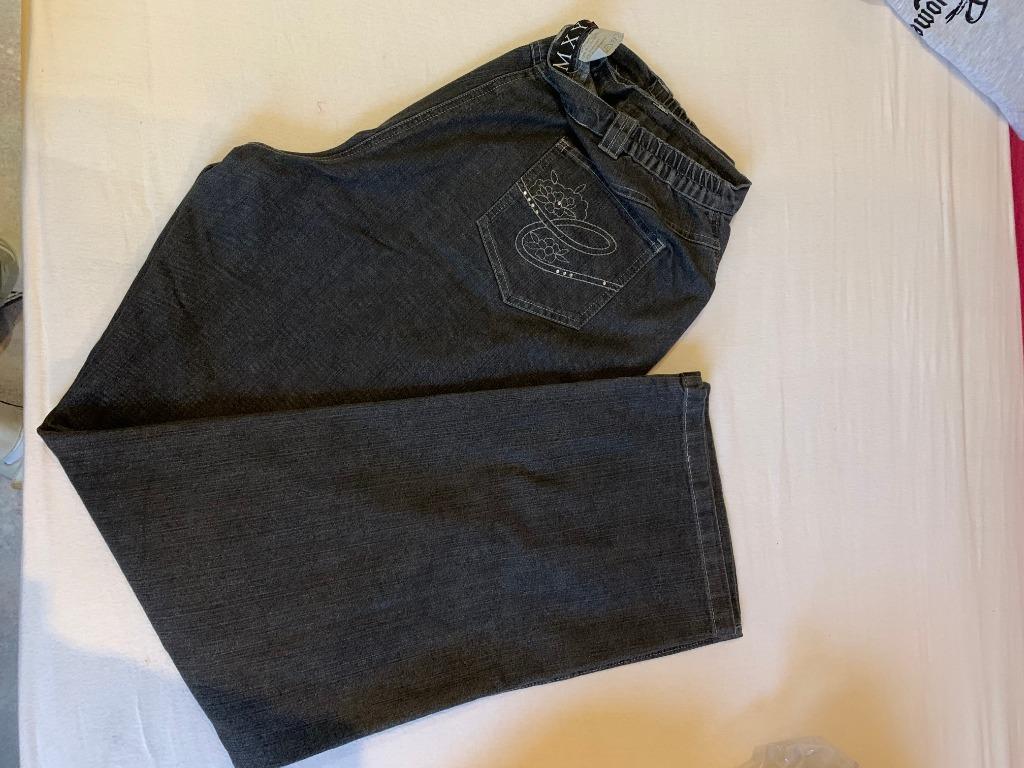 jeansbroek zwart MXY women taille : 90cm, MXY, Ophalen, Gedragen, Zwart