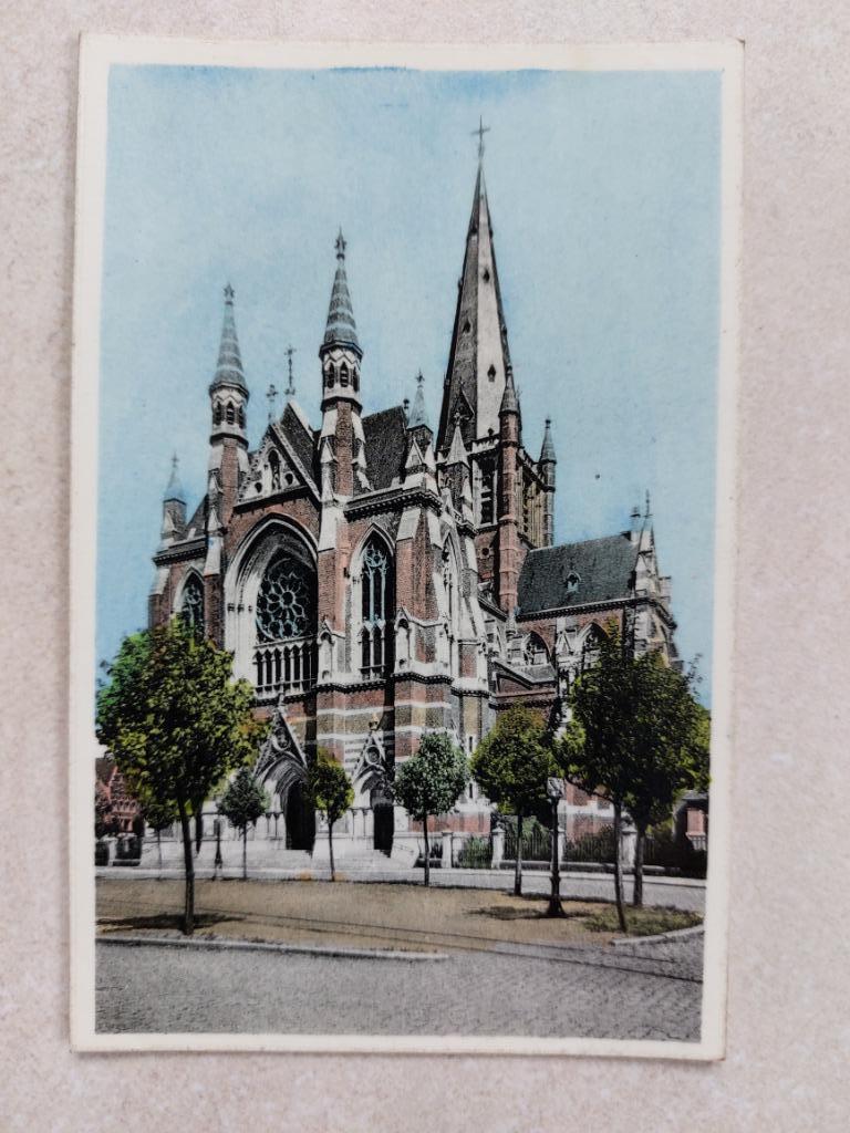 oude postkaart Dadizele, Verzamelen, Verzenden