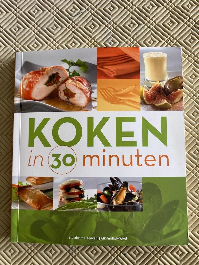 Boek koken in 30 minuten KAV Praktische school, Boeken, Verzenden, Nieuw, Nederland en België, Overige typen