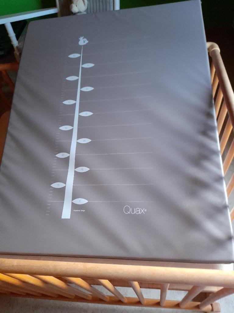 grondlegger Quax voor babypark, Kinderen en Baby's, Kinderkamer | Bedden, Ophalen, Zo goed als nieuw, Minder dan 140 cm, Matras