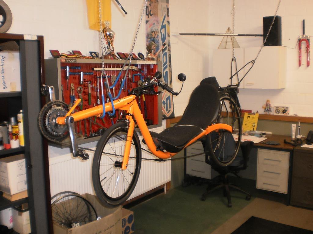 Ligfiets M5 Lage racer, Ophalen, Zo goed als nieuw, Bovenstuur, Overige merken