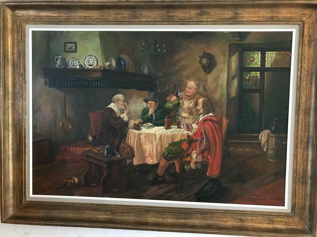Schilderij van Jacq. Bergman, Ophalen