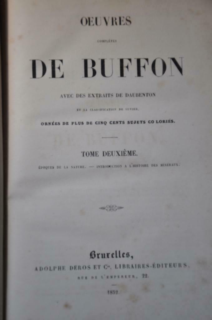 oeuvres complètes De Buffon, Ophalen, Gelezen