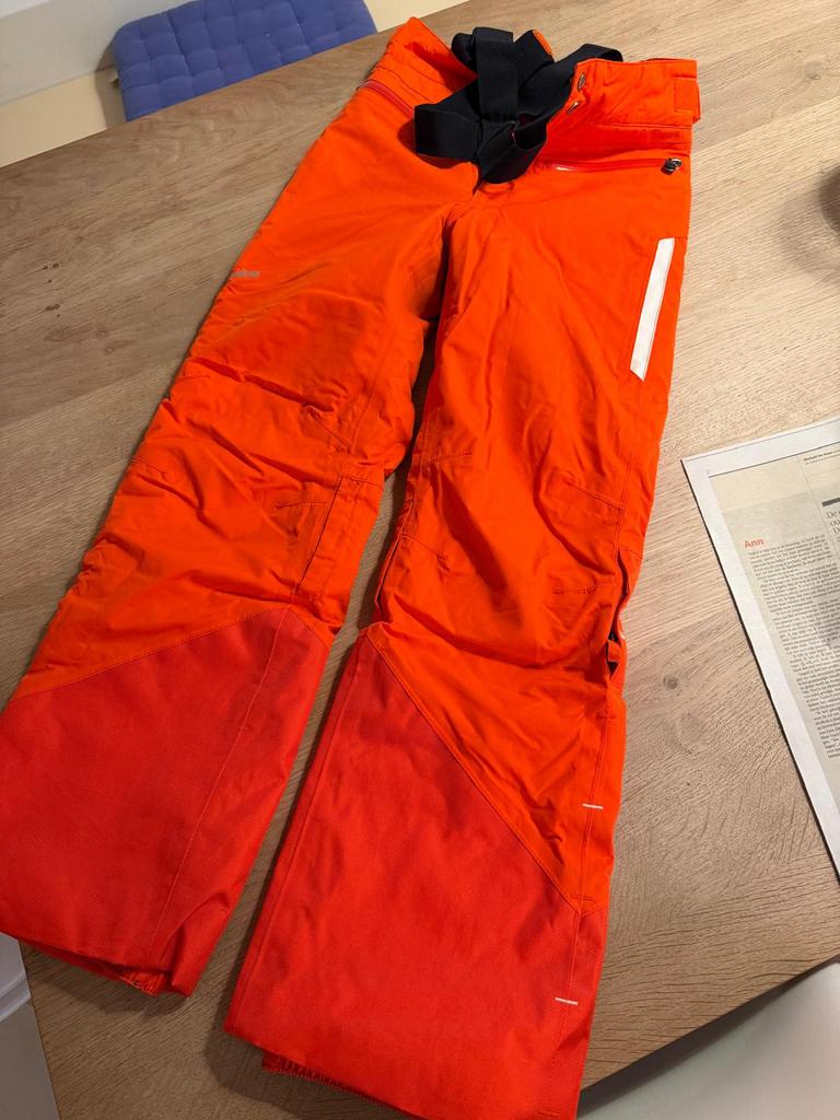 Oranje skibroek - 10 jarige