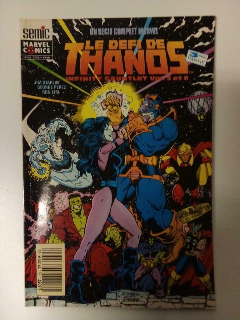 Le défi de Thanos 3eme partie - Marvel TBE, Boeken, Eén comic, Ophalen of Verzenden, Amerika