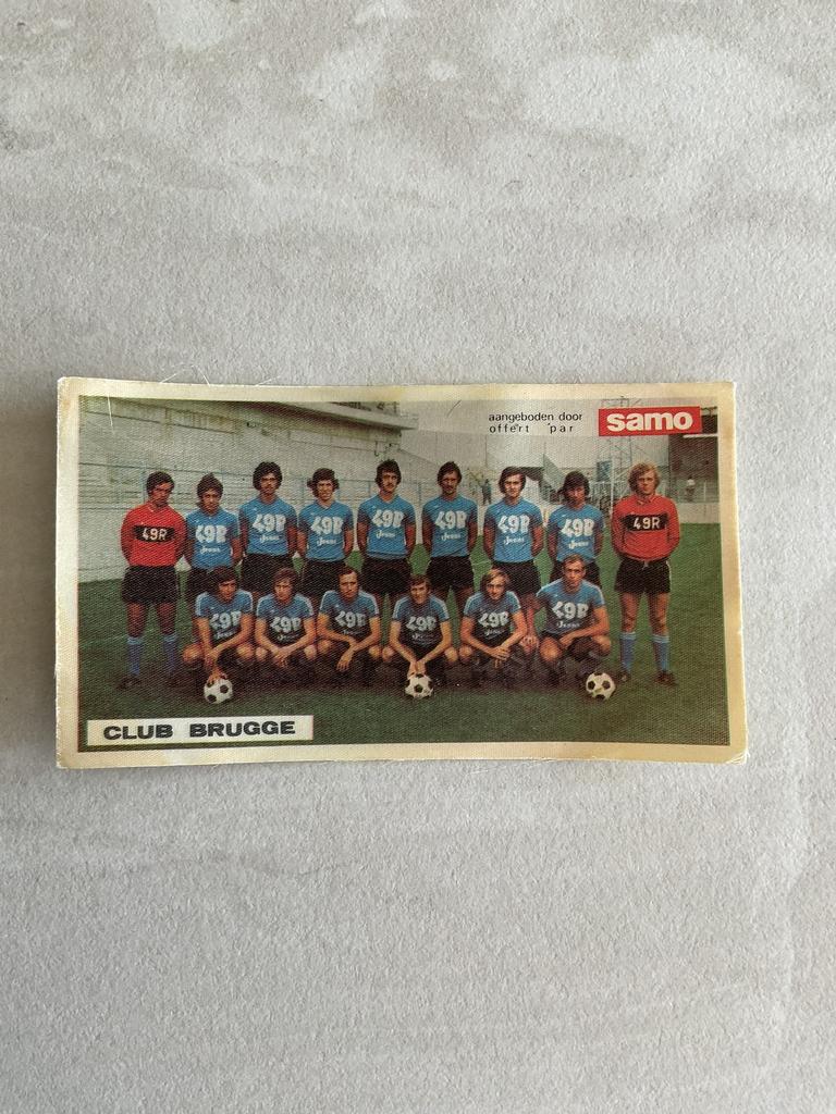 Satijnen foto Club Brugge, Ophalen of Verzenden, Zo goed als nieuw, X, X