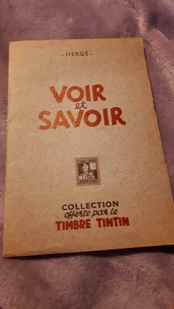 Voir et savoir l aviation tintin herge, Ophalen of Verzenden