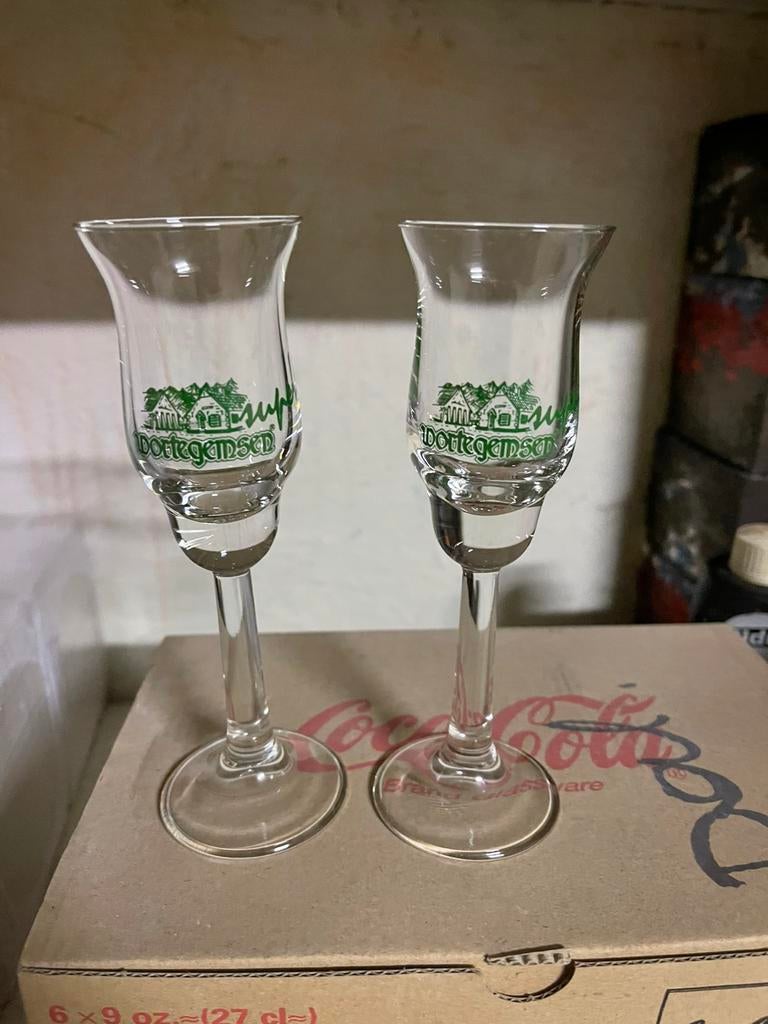 Wortegemse citroenjenever glaasjes, Ophalen, Nieuw, Borrel- of Shotglas