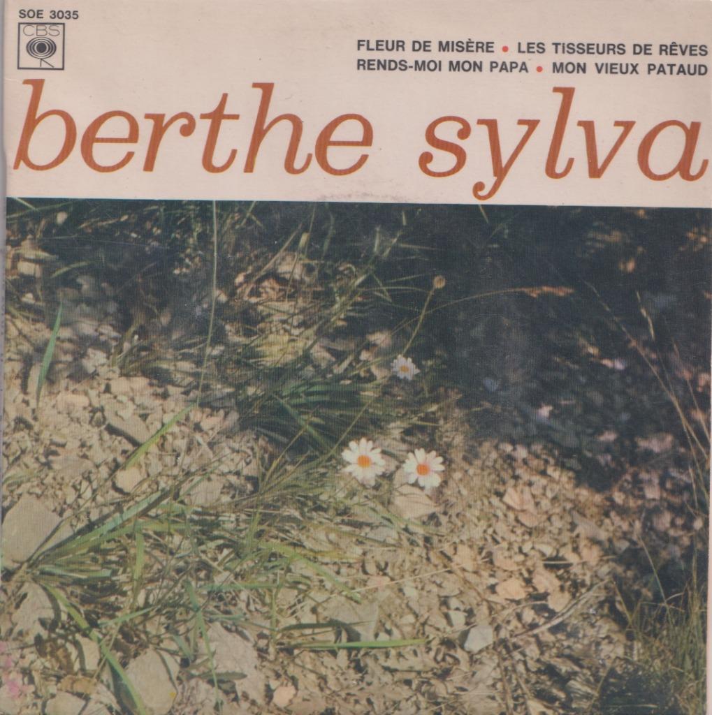 Berthe Sylva – Fleur de misère / Mon vieux pataud + 2 – EP, Ophalen of Verzenden, Gebruikt, Pop