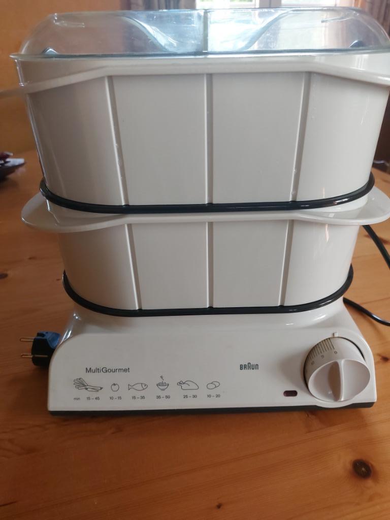 Stoomkoker Braun, Ophalen, Gebruikt