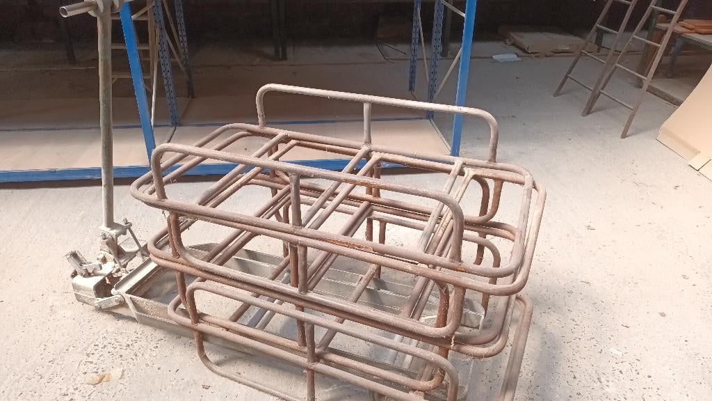 metalen paletten, Enlèvement