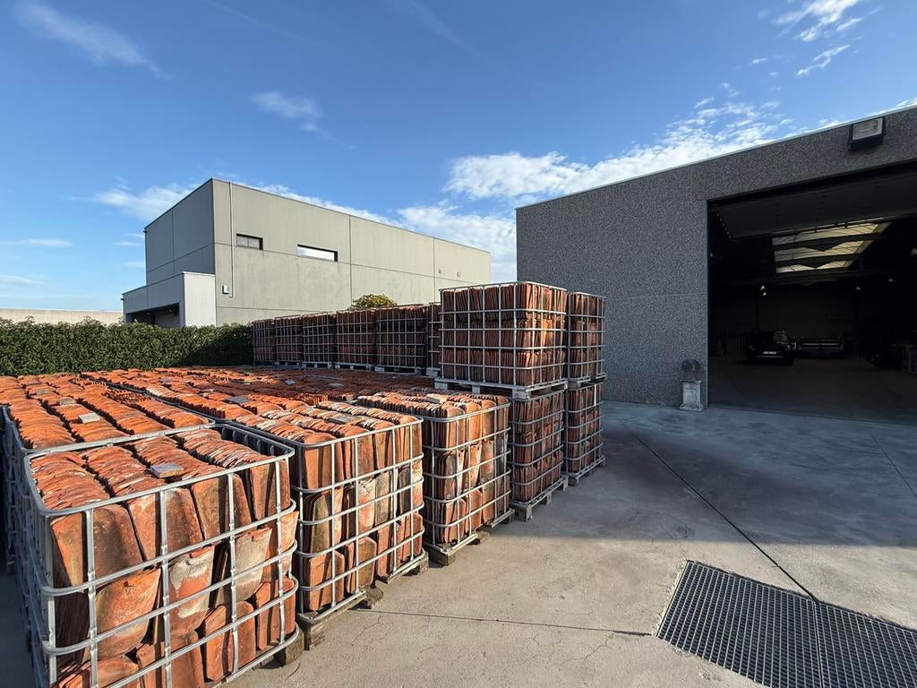 Tuiles flamande , tuiles de boom , ancienne tuiles, Enlèvement