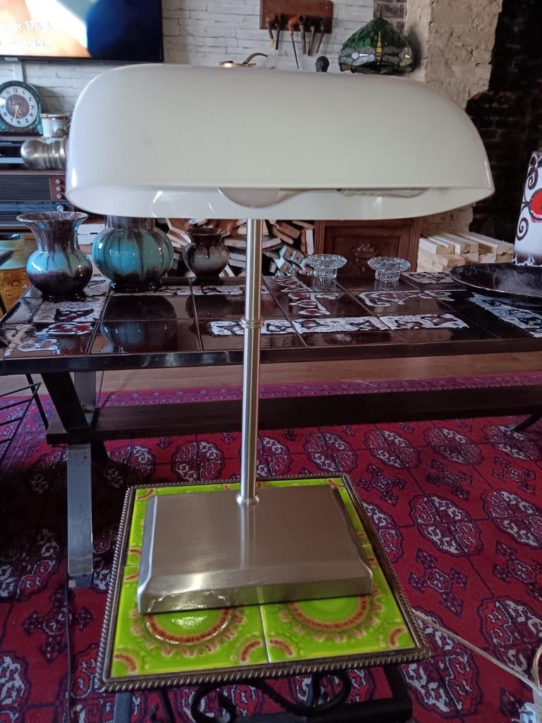 Lampe de notaire/lampe de banquier au look vintage, Enlèvement ou Envoi