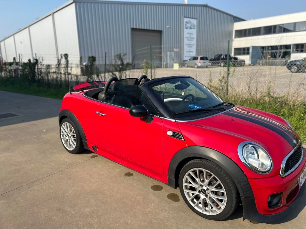 Mini cooper roadster cabrio John Cooper Works Pakket, Autos, Achat, 2 places, Boîte manuelle, Noir