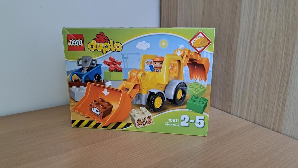 Lego Duplo Graaflaadmachine 10811, Ophalen of Verzenden, Zo goed als nieuw, Complete set, Duplo