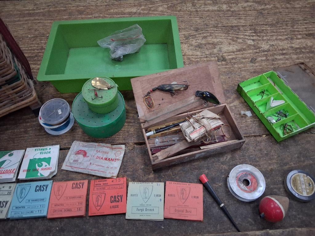 materiel peche, Enlèvement