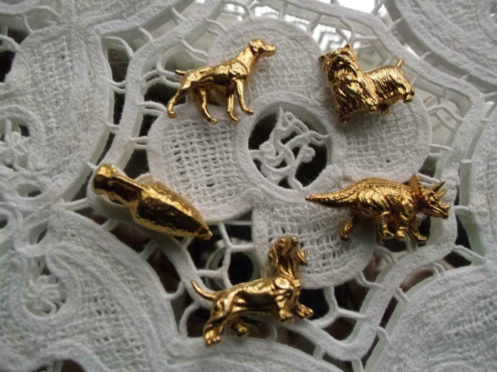 miniatuurfiguurtjes in goud, Ophalen of Verzenden, Zo goed als nieuw