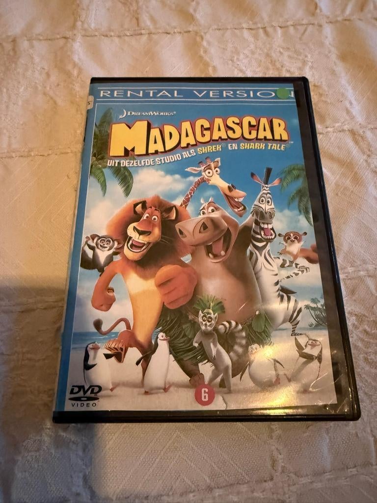 dvd Madagascar, Ophalen, Gebruikt, Dieren, Vanaf 6 jaar