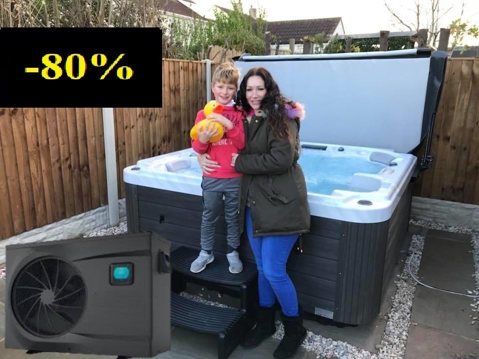 Warmtepomp voor jacuzzi Tot 80% besparing, Tuin en Terras, Ophalen of Verzenden, Nieuw, Zwembadpomp