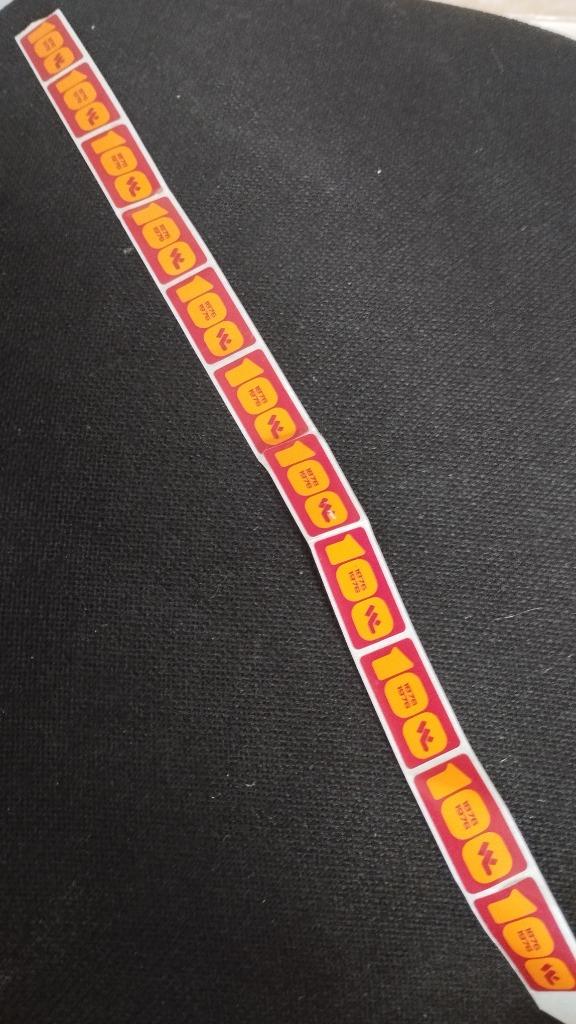 11 kleine stickers 100 jaar Compagnie Wagons-Lits, Verzenden, Zo goed als nieuw, Bedrijf of Vereniging