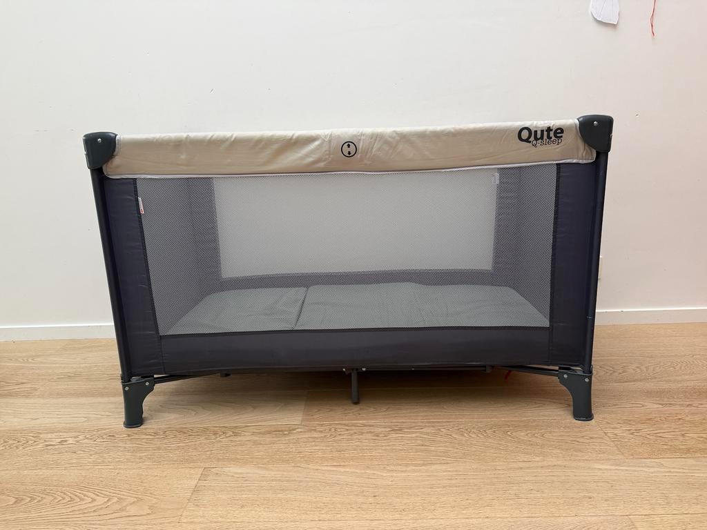 Qute Reisbedje met matras, Ophalen, Zo goed als nieuw, Reisbedje
